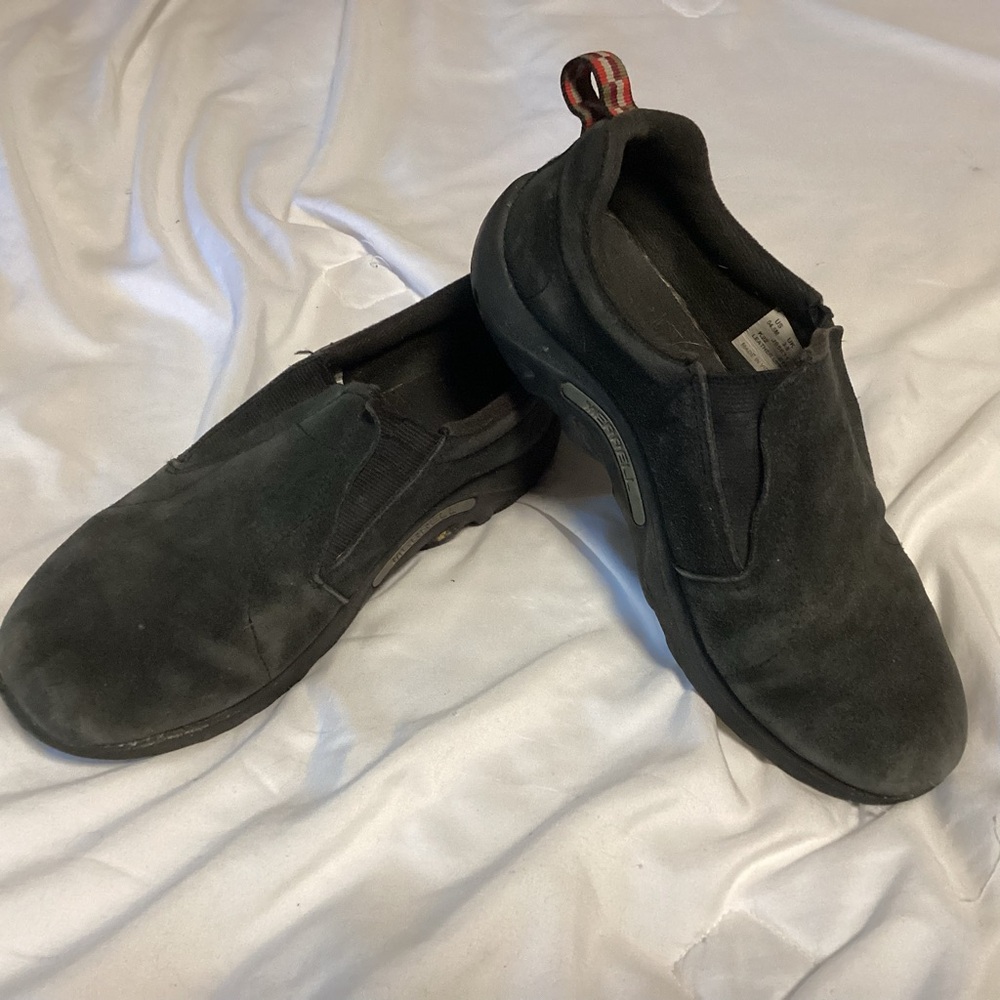 Black Slip-On Kid’s Shoes